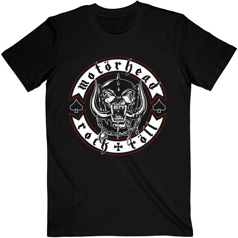 Motörhead Biker Badge [T-Shirt] - Rock Band Apparel