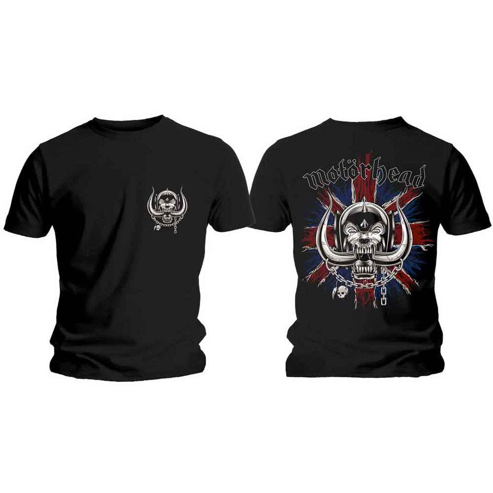 Motörhead British War Pig & Logo [T-Shirt] - Rock Band Apparel