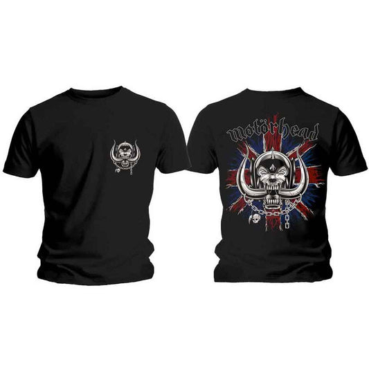 Motörhead British War Pig & Logo [T-Shirt] - Rock Band Apparel