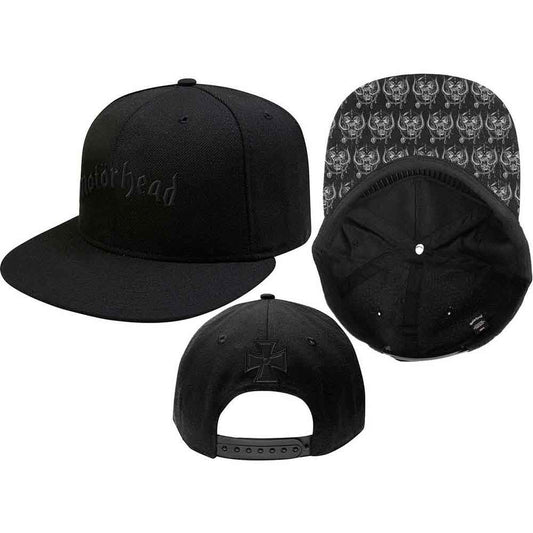 Motörhead Logo & Warpig [Hat] - Rock Band Apparel