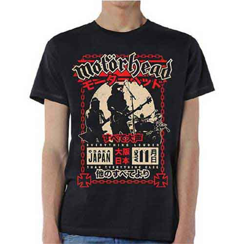 Motörhead Loud in Osaka [T-Shirt] Black