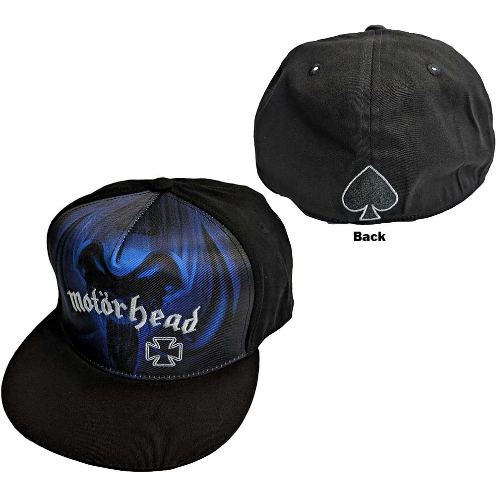 Motörhead Rock 'N' Roll Blue Mono [Hat] Black