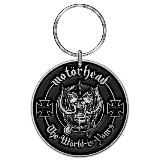 Motörhead The World Is Yours [Keychain] - Rock Band Apparel