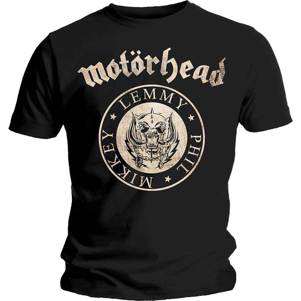Motörhead Undercover Seal Newsprint [T-Shirt] - Rock Band Apparel