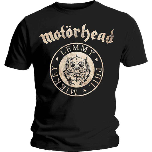 Motörhead Undercover Seal Newsprint [T-Shirt] - Rock Band Apparel