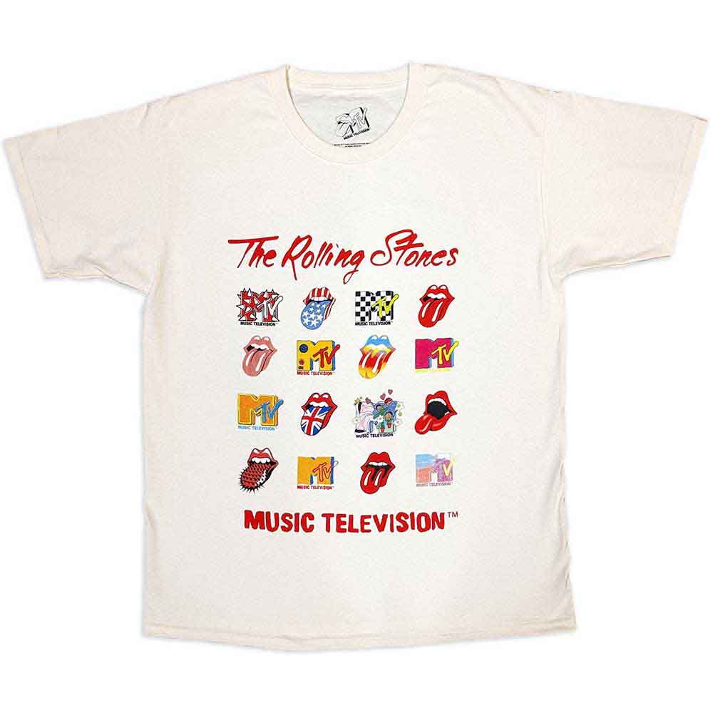 MTV Rolling Stones Logo Mashup [T-Shirt] - Rock Band Apparel