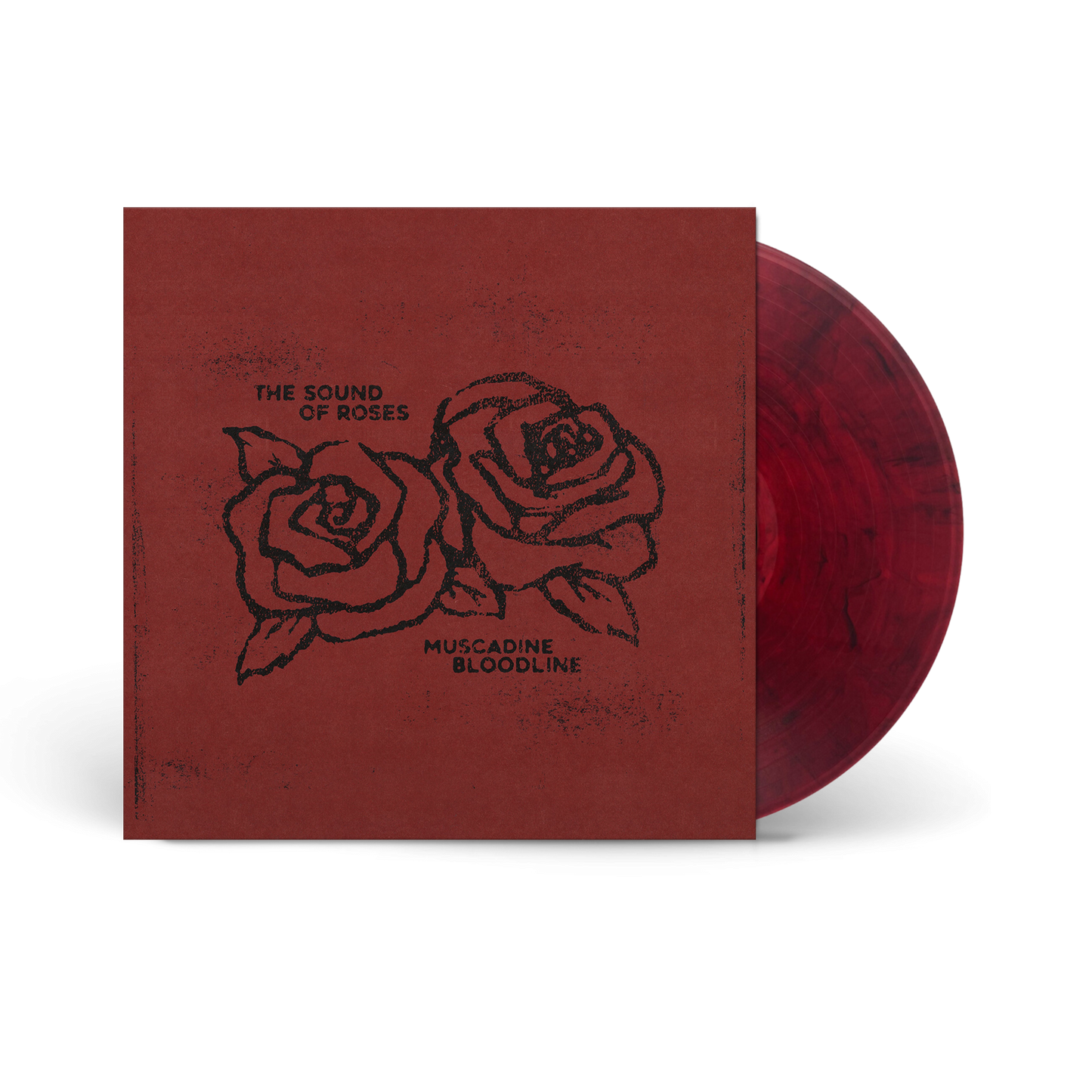 Muscadine Bloodline - The Sound Of Roses [Translucent Red With Black Swirls] [Vinyl]