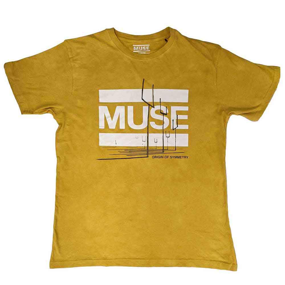 Muse Origin of Symmetry [T-Shirt] Orange, Yellow