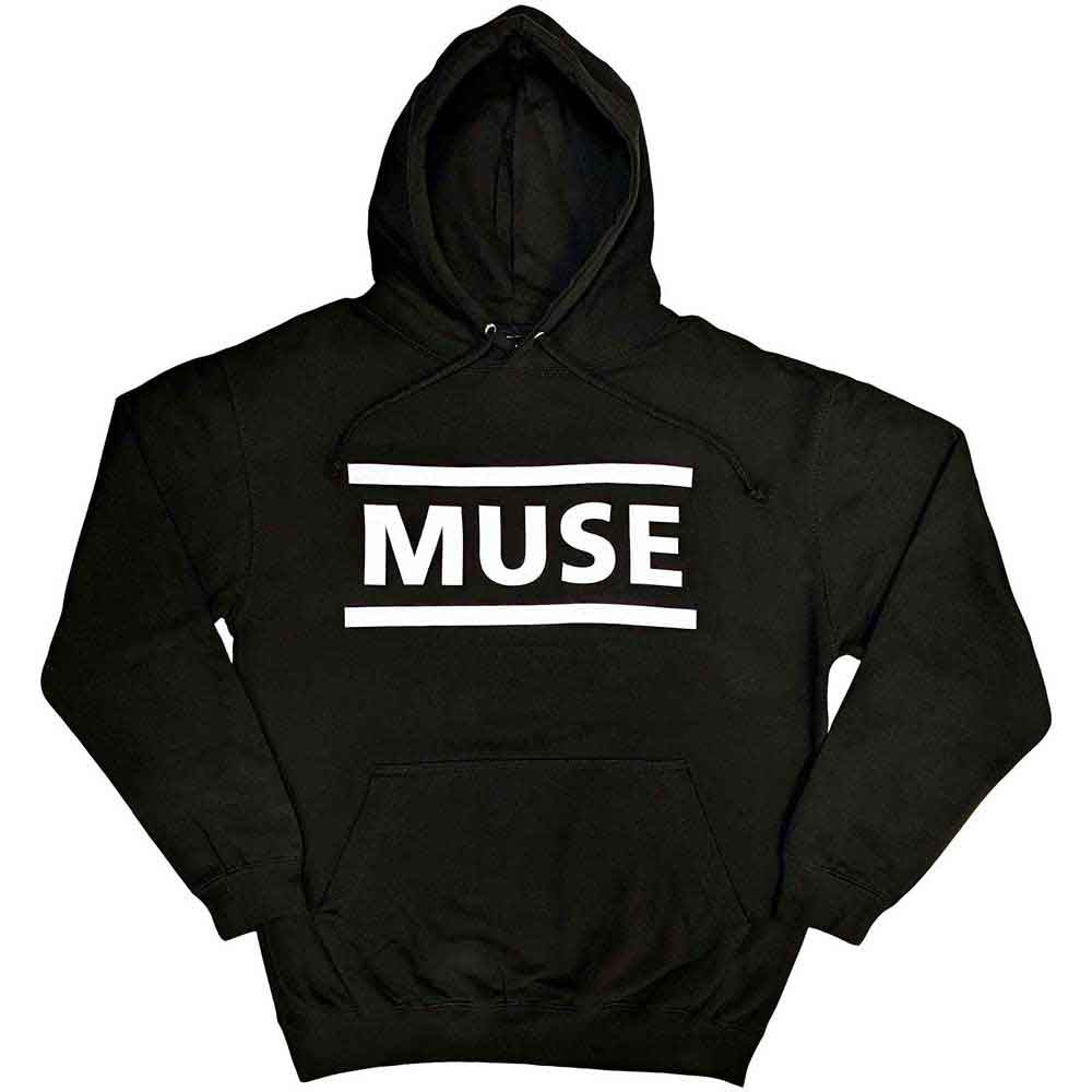 Muse White Logo [Sweatshirt] - Rock Band Apparel