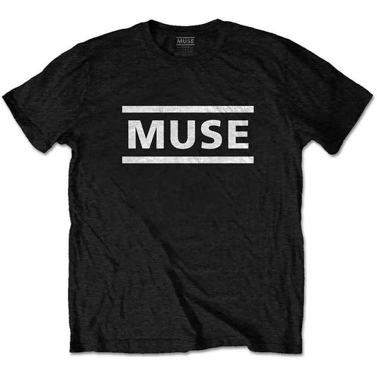 Muse White Logo [T-Shirt] - Rock Band Apparel