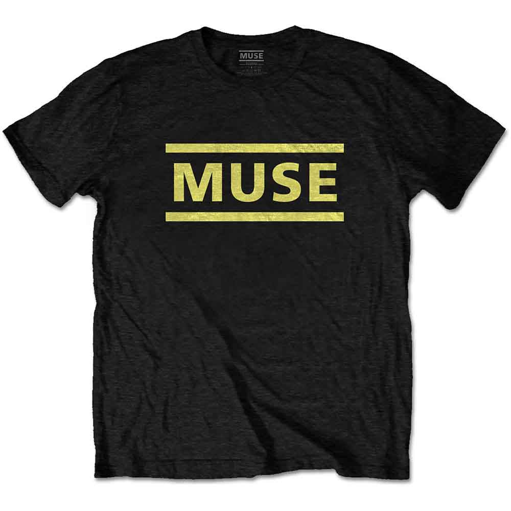 Muse Yellow Logo [T-Shirt] - Rock Band Apparel