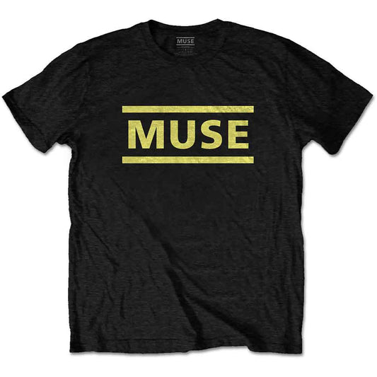 Muse Yellow Logo [T-Shirt] - Rock Band Apparel