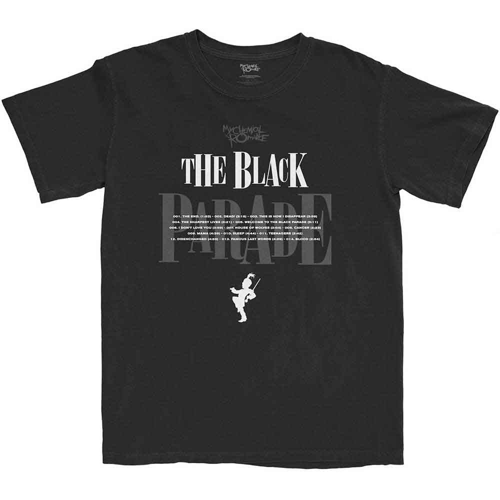 My Chemical Romance Track Listing [T-Shirt] Black