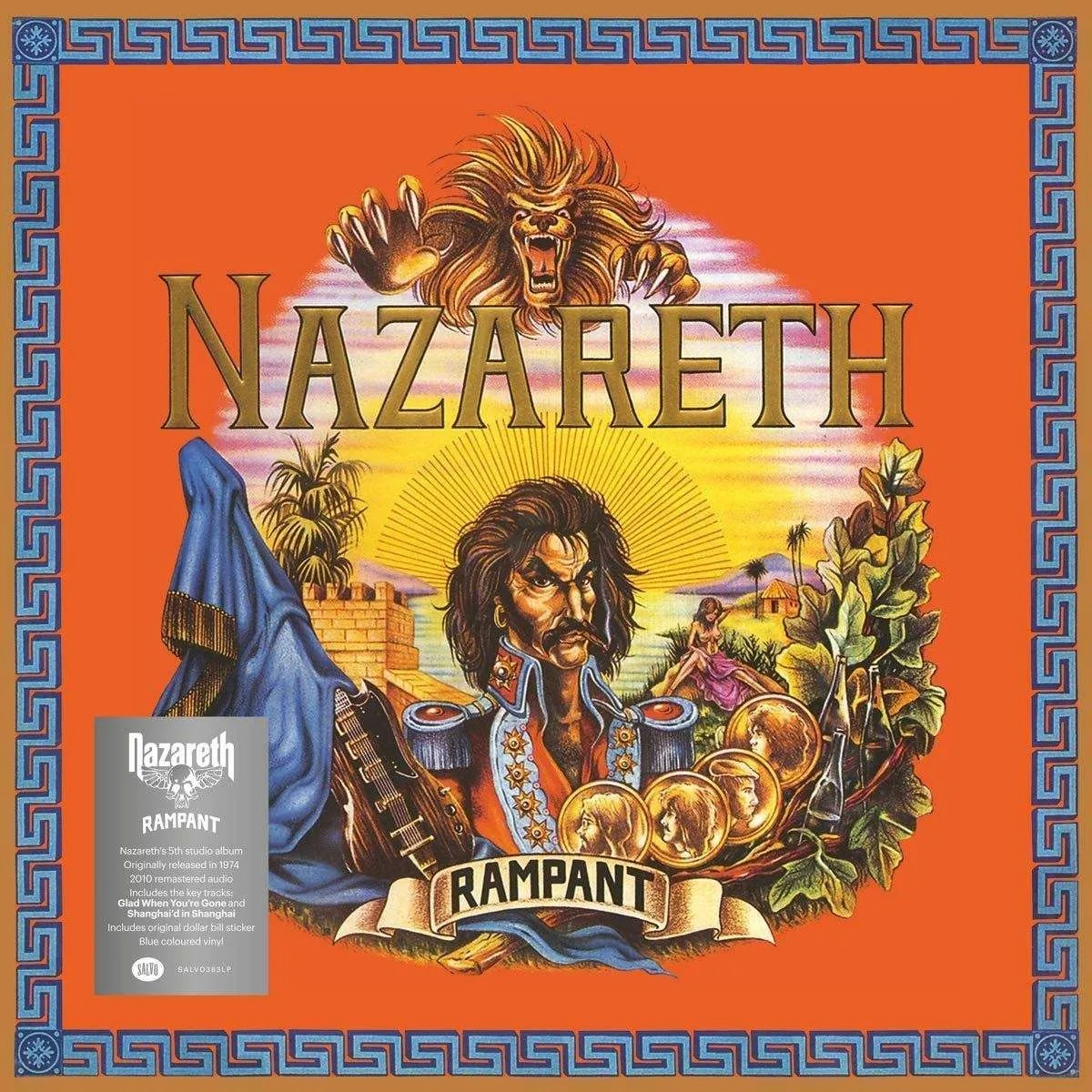 Nazareth - Rampant (Limited Edition, Blue Colored Vinyl, Remastered) [Import] [Vinyl]