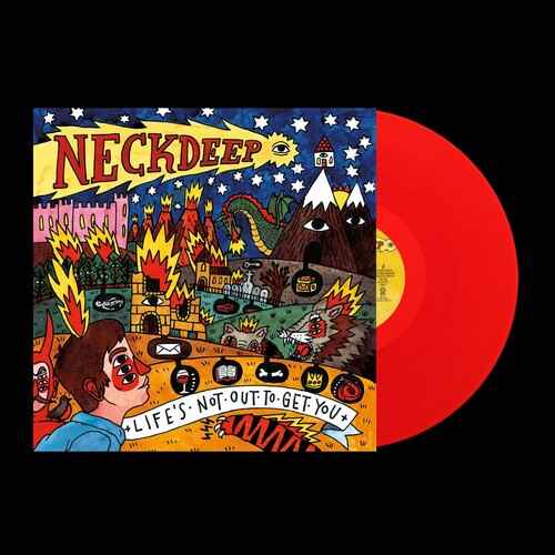 Neck Deep - Life's Not Out to Get You [Explicit Content] (Colored Vinyl, Blood Red) [Vinyl]