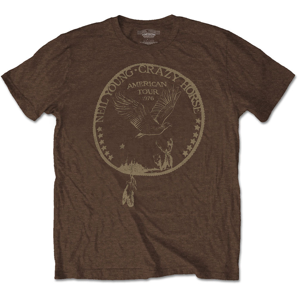 Neil Young Tour '76 Seal [] Brown