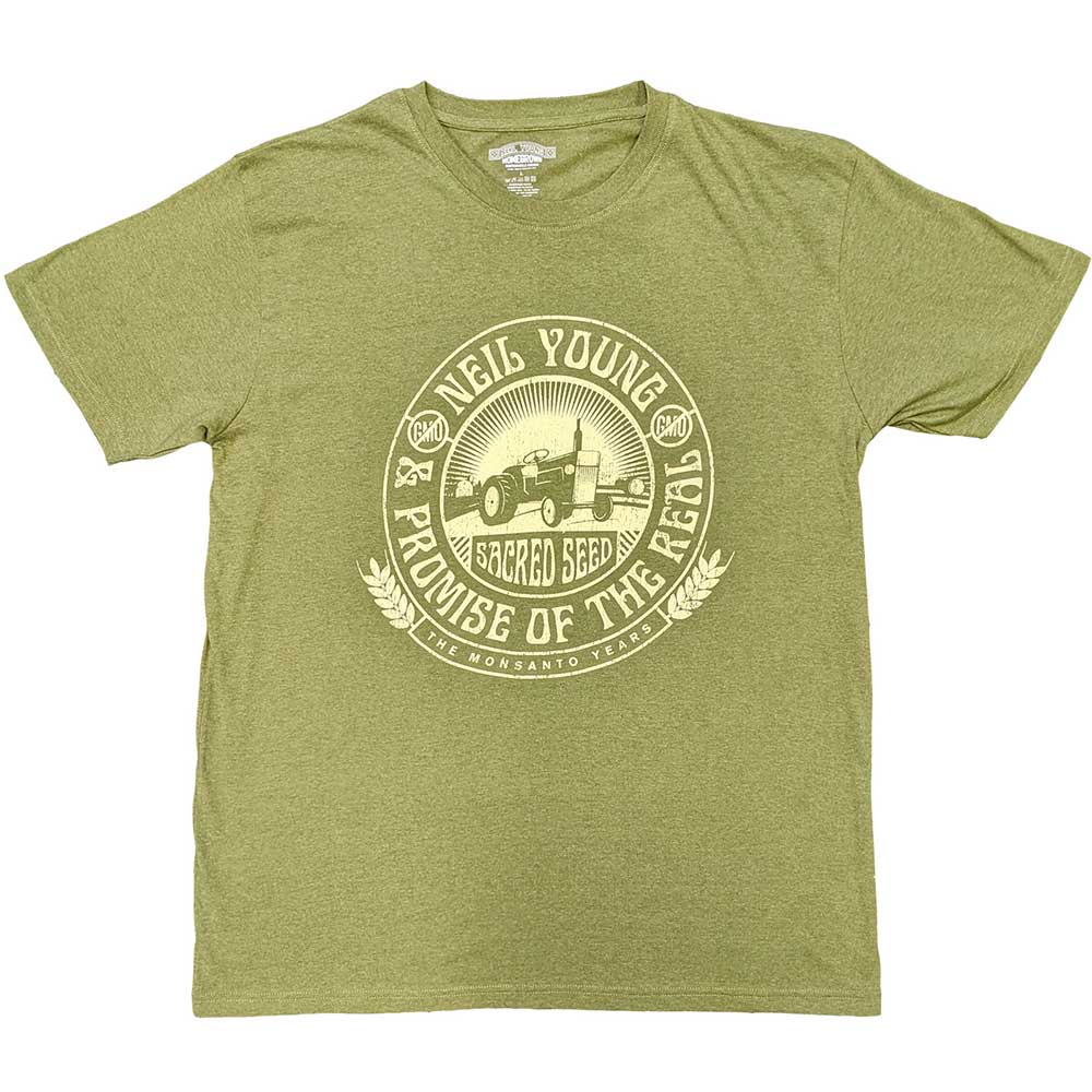 Neil Young Tractor Seal [T-Shirt] - Rock Band Apparel
