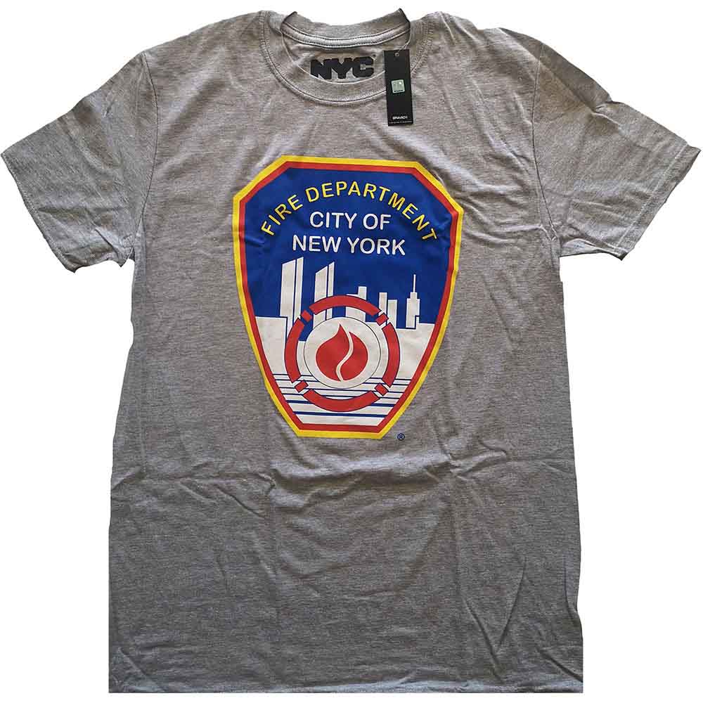 New York City Fire Dept. Badge [T-Shirt] - Rock Band Apparel