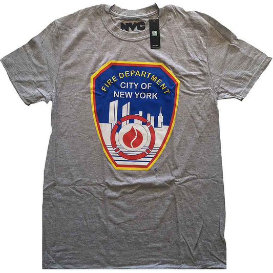 New York City Fire Dept. Badge [T-Shirt] - Rock Band Apparel