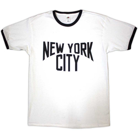 New York City Text Logo [] White