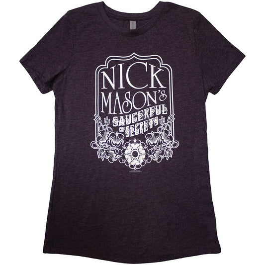 Nick Mason's Saucerful of Secrets Flowers [T-Shirt] - Rock Band Apparel
