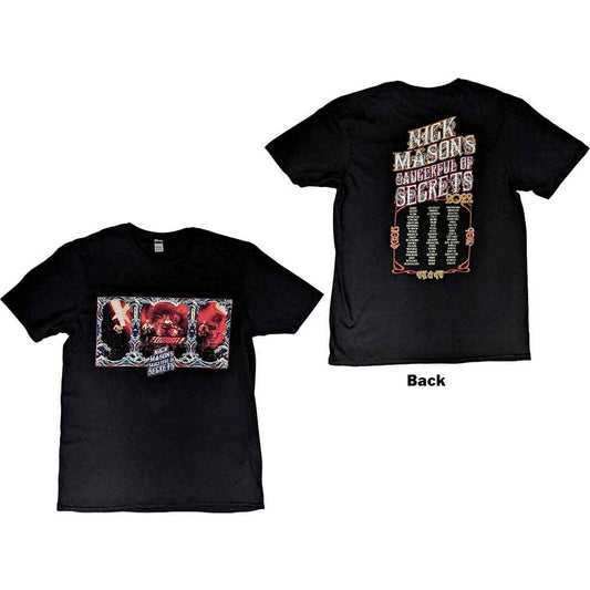 Nick Mason's Saucerful of Secrets Hokusai Wave European Tour 2022 [T-Shirt] - Rock Band Apparel