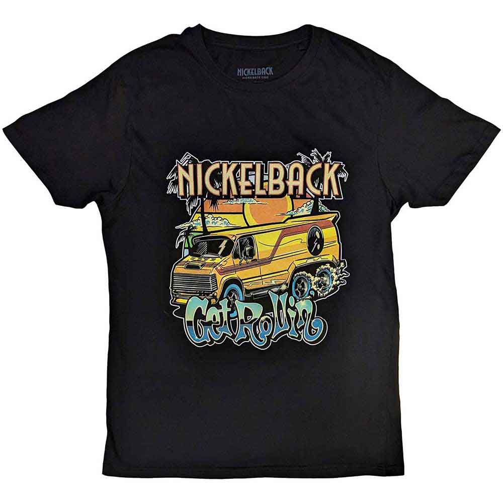 Nickelback Get Rollin' [T-Shirt] - Rock Band Apparel