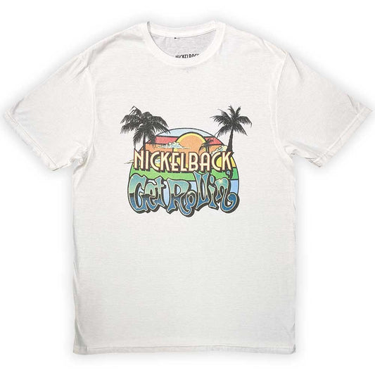 Nickelback Get Rollin' Sunset [T-Shirt] - Rock Band Apparel
