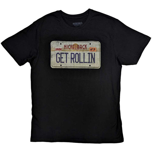 Nickelback License Plate [T-Shirt] Black
