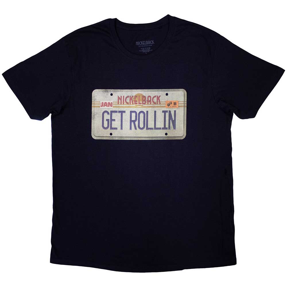 Nickelback License Plate [T-Shirt] - Rock Band Apparel