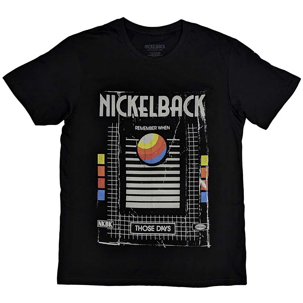 Nickelback Those Days VHS [T-Shirt] - Rock Band Apparel