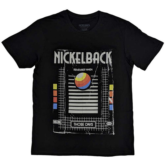 Nickelback Those Days VHS [T-Shirt] - Rock Band Apparel