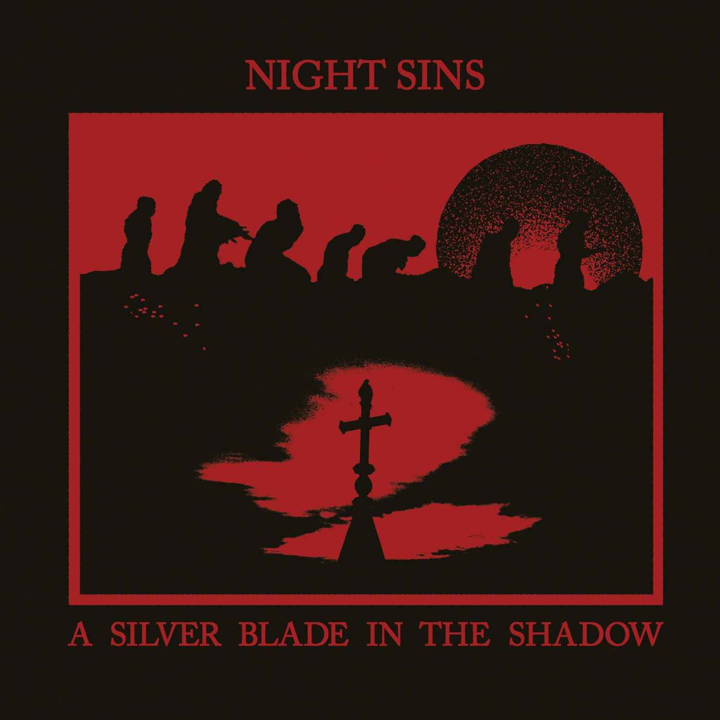 A Silver Blade In The Shadow (Green And Black Swirl Vinyl) [Vinyl]