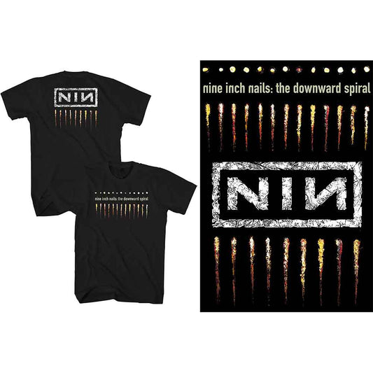Nine Inch Nails Downward Spiral [T-Shirt] Black
