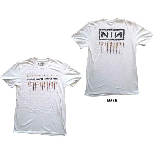 Nine Inch Nails Downward Spiral [] White