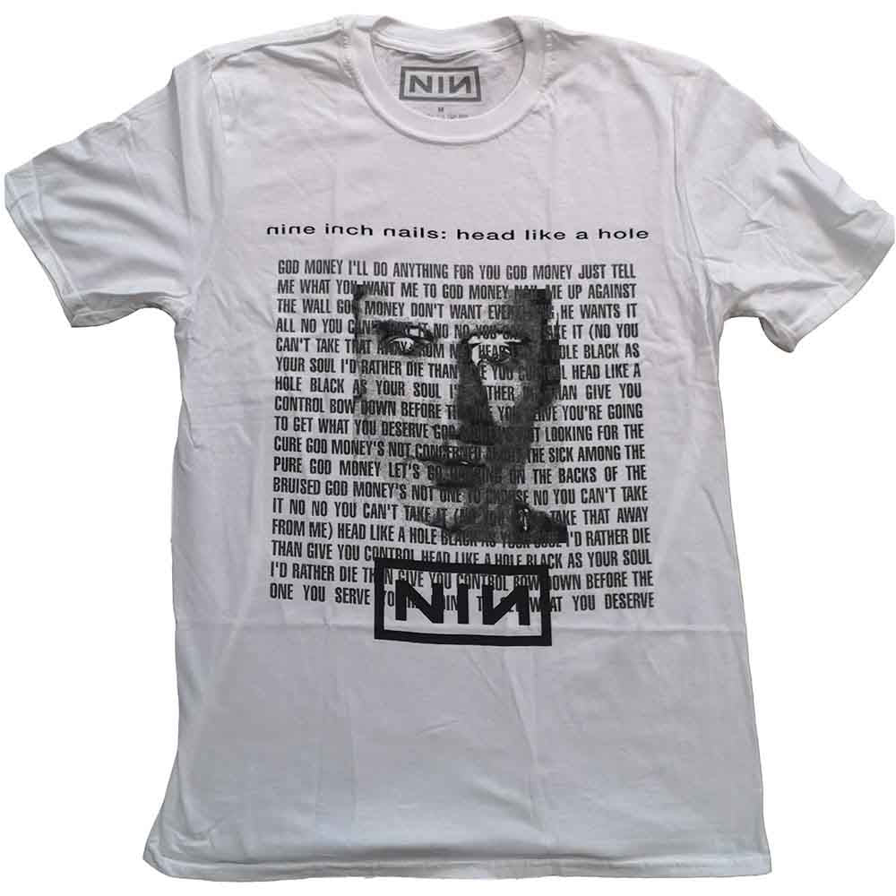 Nine Inch Nails Head Like A Hole [] White