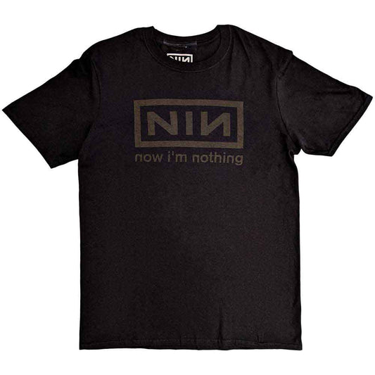 Nine Inch Nails Now I'm Nothing [T-Shirt] Grey