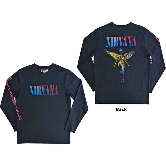 Nirvana Angelic Gradient [T-Shirt] - Rock Band Apparel