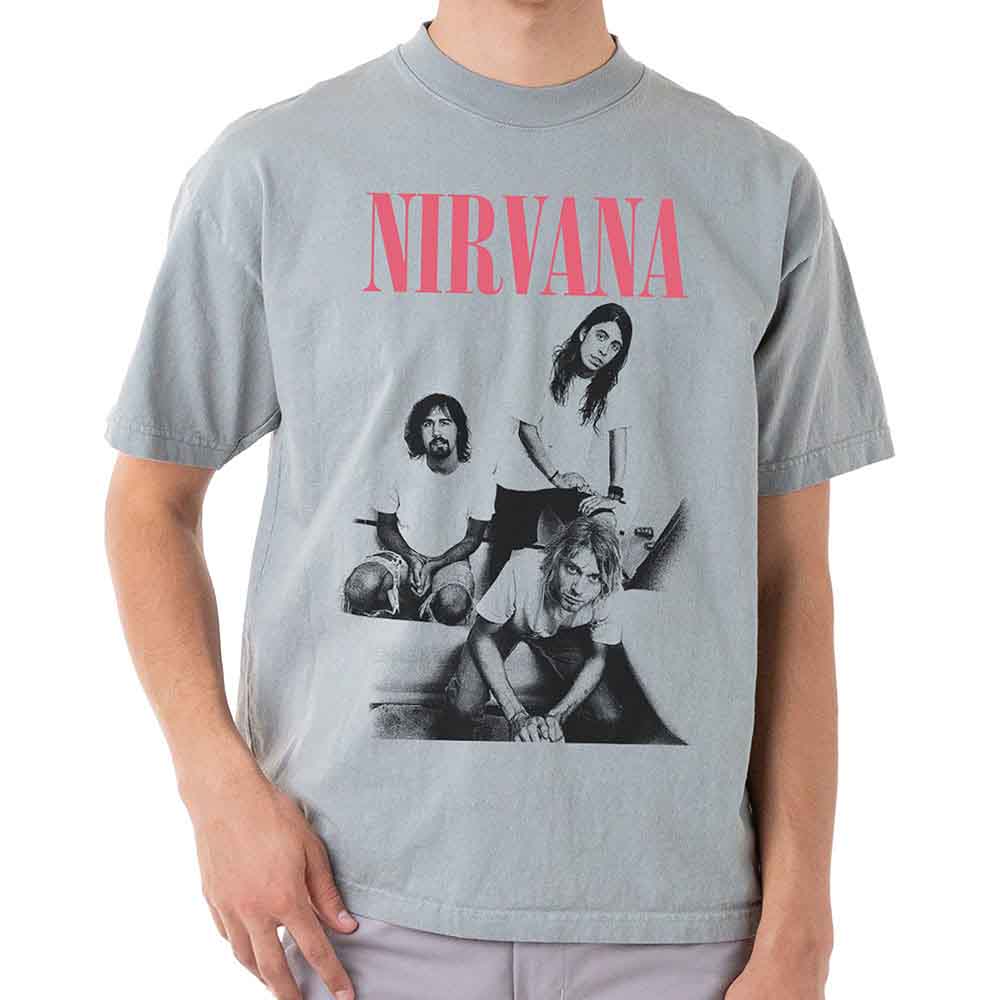 Nirvana Bathroom Photo [T-Shirt] - Rock Band Apparel