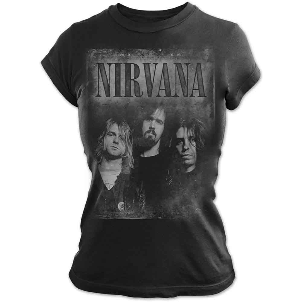 Nirvana Faded Faces [T-Shirt] - Rock Band Apparel