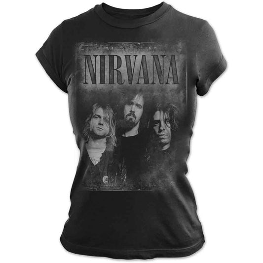 Nirvana Faded Faces [T-Shirt] - Rock Band Apparel