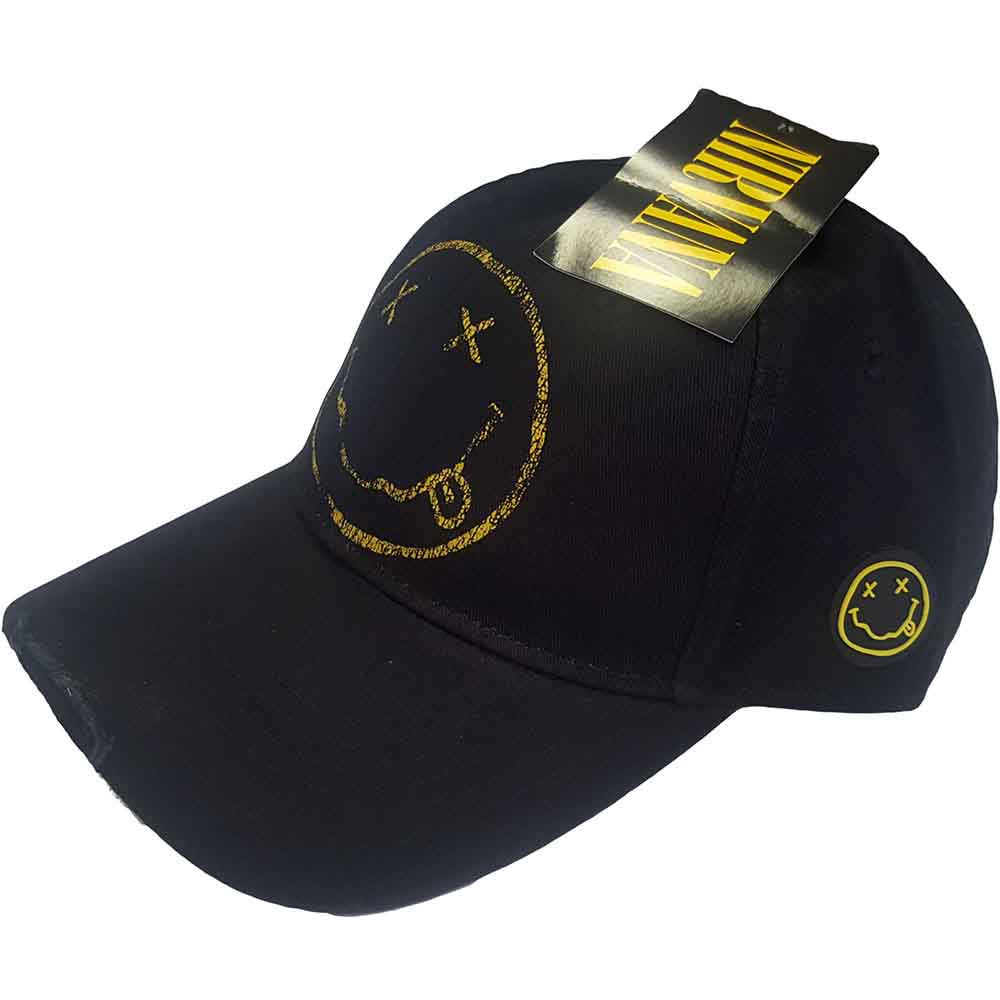Nirvana Happy Face [Hat] - Rock Band Apparel