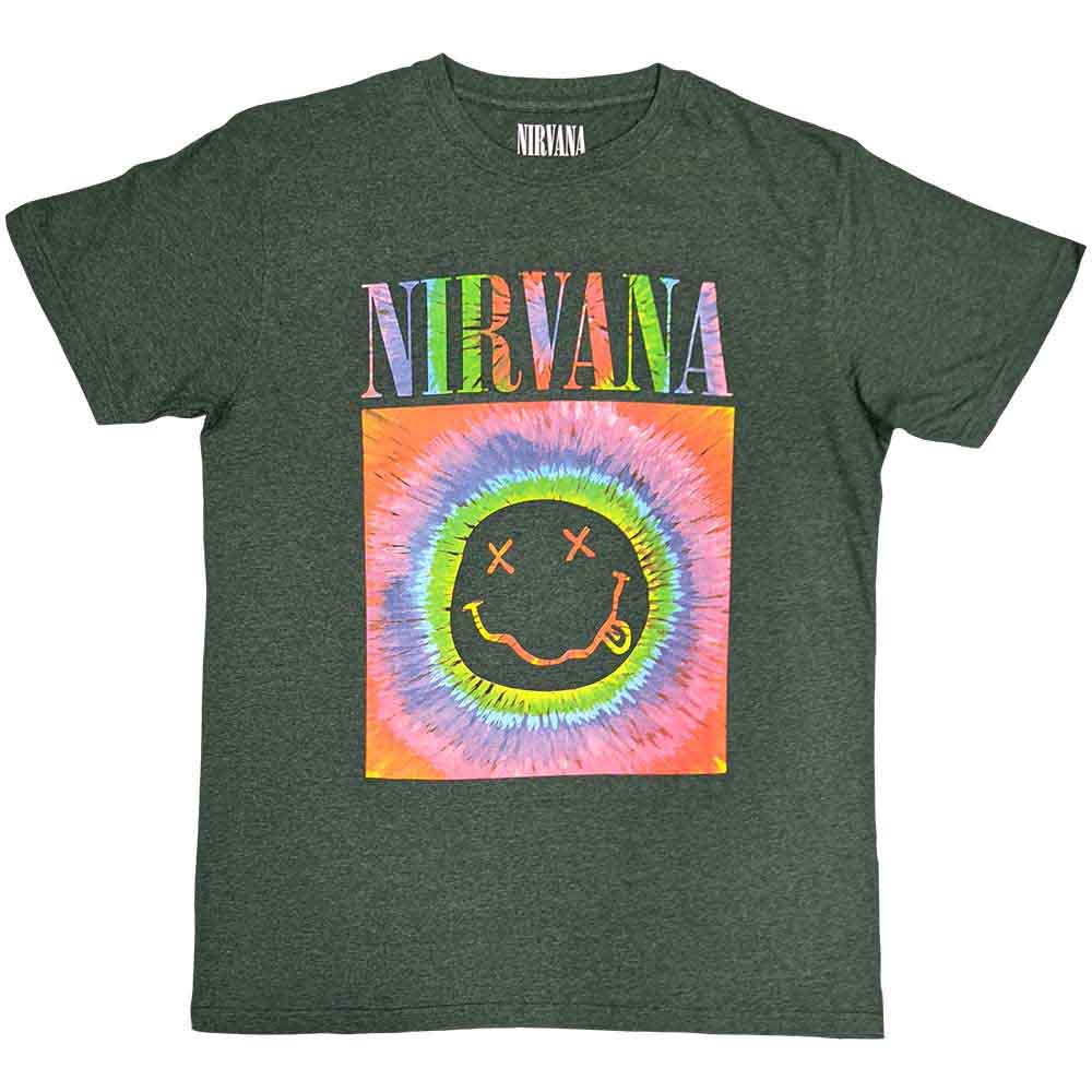 Nirvana Happy Face Glow Box [T-Shirt] - Rock Band Apparel