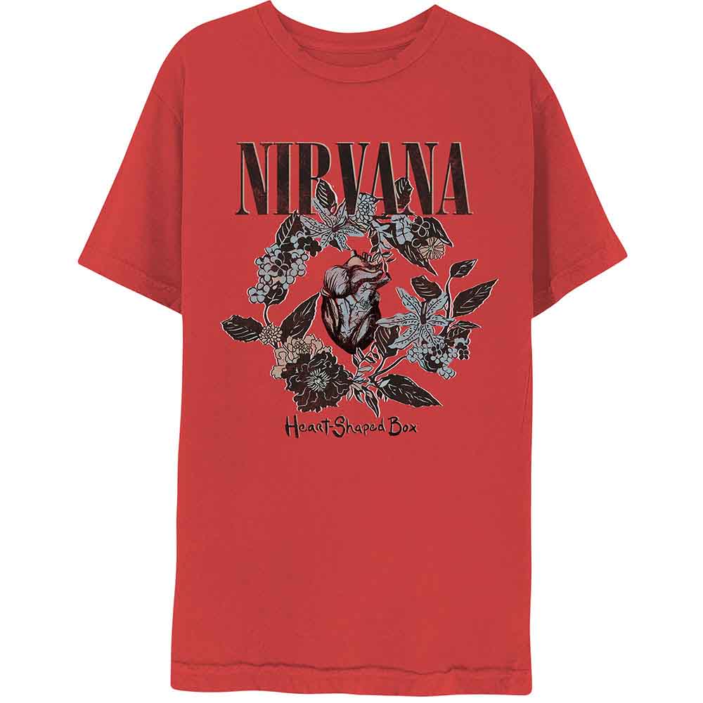 Nirvana Heart Shape Box [T-Shirt] - Rock Band Apparel