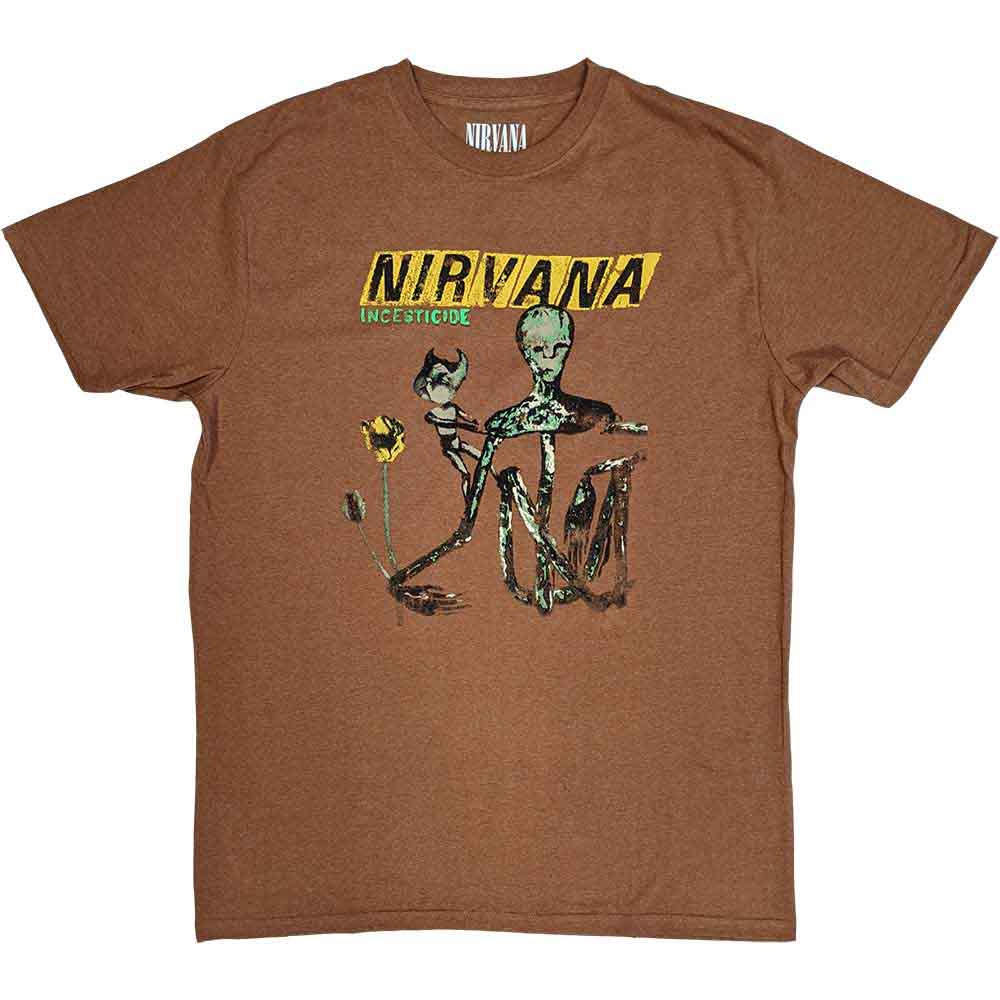 Nirvana Incesticide [T-Shirt] Brown