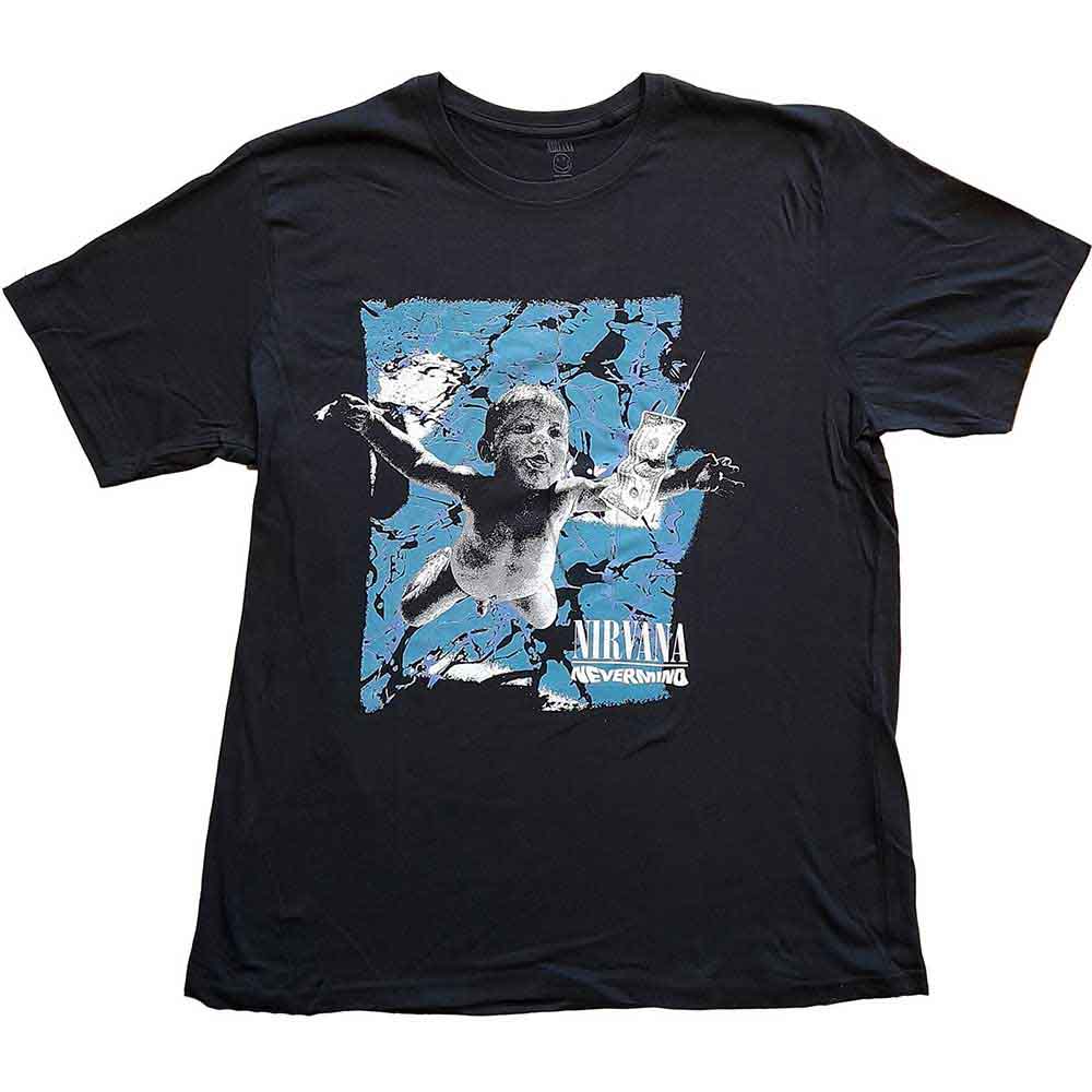 Nirvana Nevermind Cracked [T-Shirt] Black