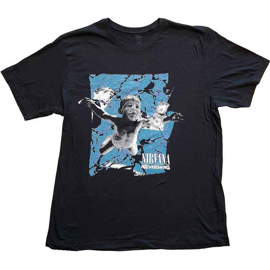 Nirvana Nevermind Cracked [T-Shirt] Black