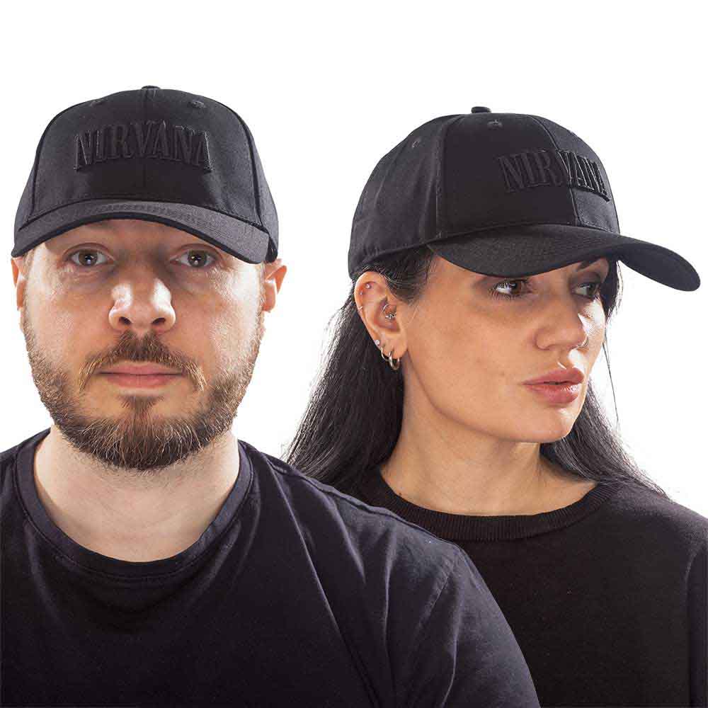 Nirvana Text Logo [Hat] - Rock Band Apparel