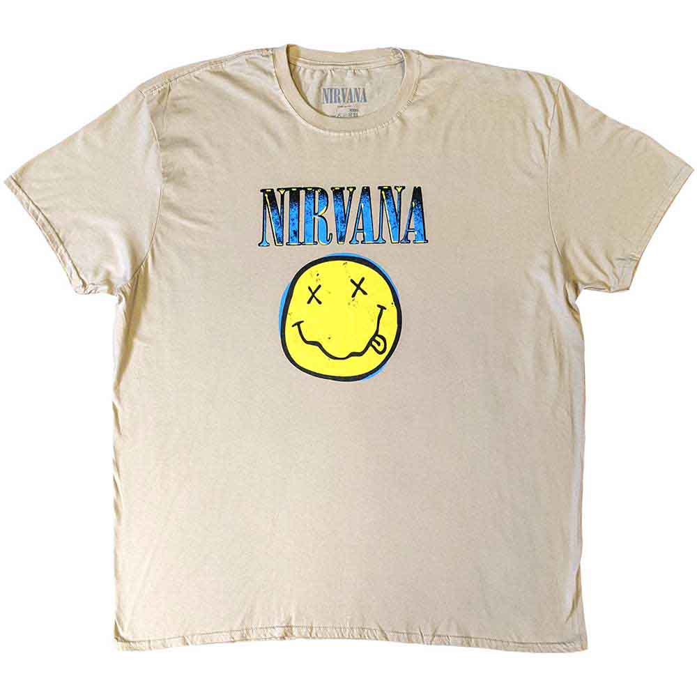 Nirvana Xerox Happy Face [T-Shirt] - Rock Band Apparel