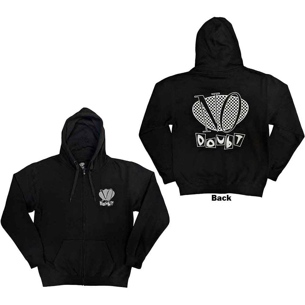 No Doubt Checker Logo [Sweatshirt] - Rock Band Apparel